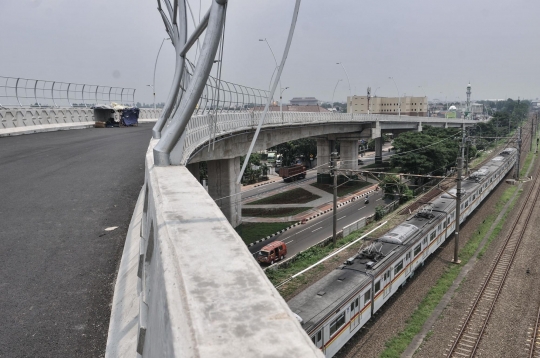 Pembangunan Flyover Cakung Hampir Rampung