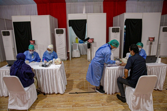 Vaksinasi Covid-19 untuk Anggota KPU