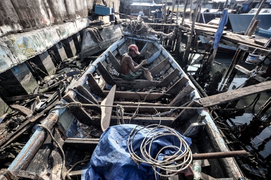 Asa Kakek Pembuat Kapal Nelayan di Sunda Kelapa