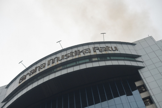 Gedung Graha Mustika Ratu Terbakar