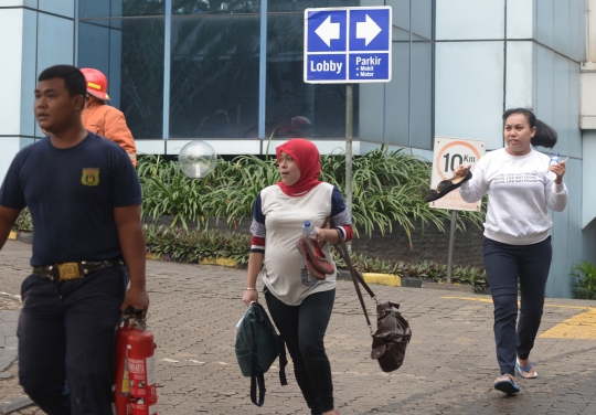 Gedung Graha Mustika Ratu Terbakar