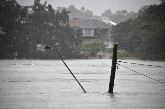 Penampakan Banjir Terburuk di Australia
