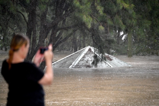 Penampakan Banjir Terburuk di Australia