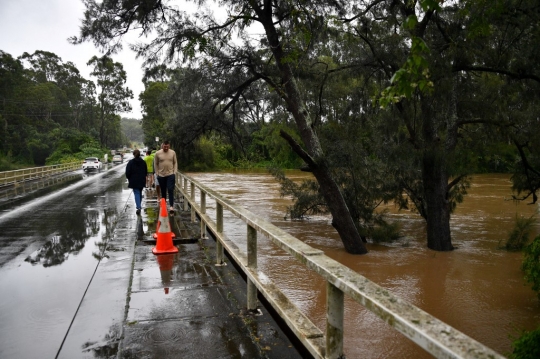 Penampakan Banjir Terburuk di Australia