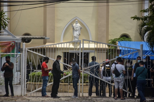 Penjagaan Ketat Usai Bom Bunuh Diri di Gereja Katedral Makassar