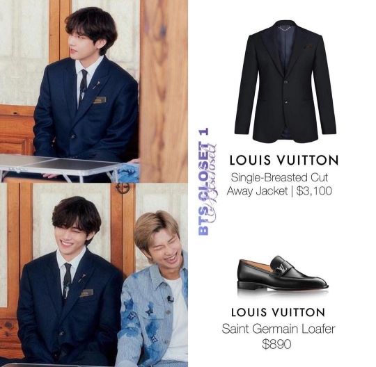 JK DAILYʲᵏ on X: [INFO] JUNGKOOK is wearing a Louis Vuitton Staples  Edition DNA Denim Jacket ($2,030) in 'You Quiz On The Block' Link:    / X