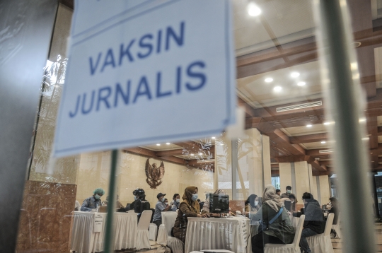 Pemprov DKI Kebut Vaksinasi Covid-19 untuk Jurnalis