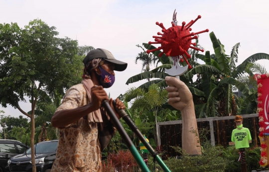 Tugu Simbol Perlawanan Covid-19