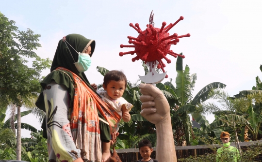 Tugu Simbol Perlawanan Covid-19