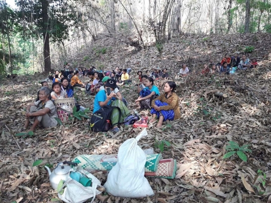 Ribuan Warga Myanmar Eksodus ke Thailand Seusai Dibombardir Militer