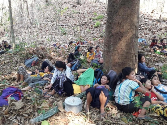 Ribuan Warga Myanmar Eksodus ke Thailand Seusai Dibombardir Militer