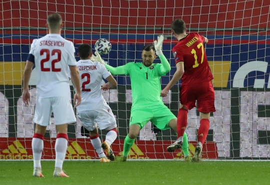 Penampilan Belgia Saat Hajar Belarusia 8-0 di Kualifikasi Piala Dunia