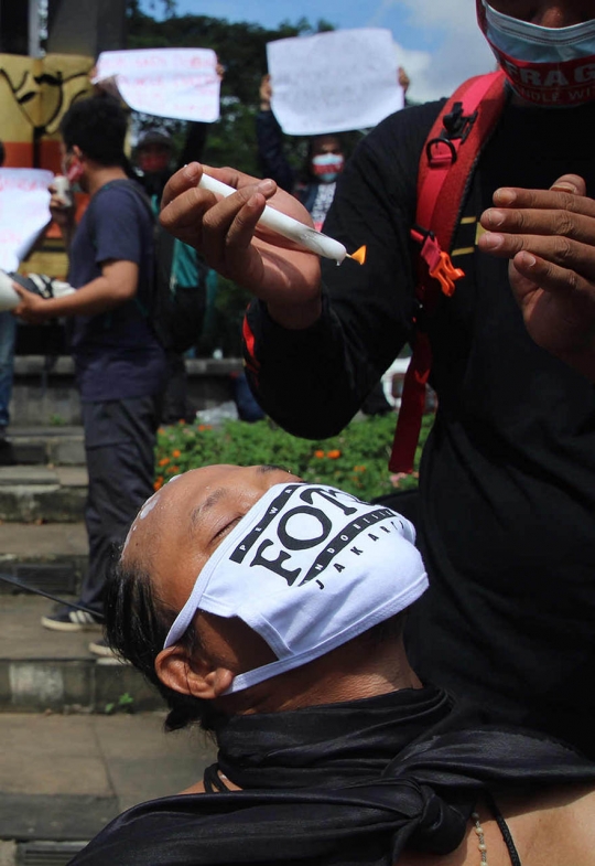 Aksi Solidaritas Kecam Kekerasan pada Jurnalis