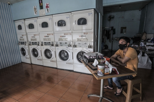 Jasa Laundry Self Service Dilanda Sepi akibat Pandemi