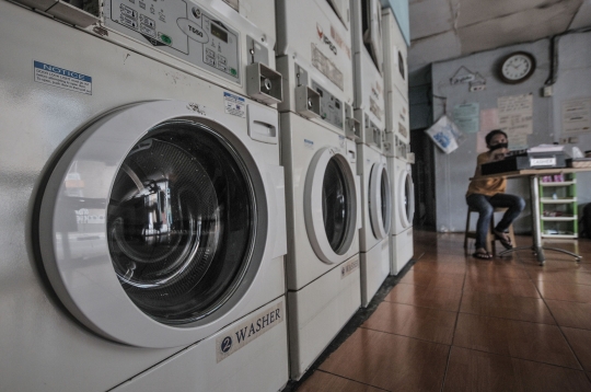 Jasa Laundry Self Service Dilanda Sepi akibat Pandemi