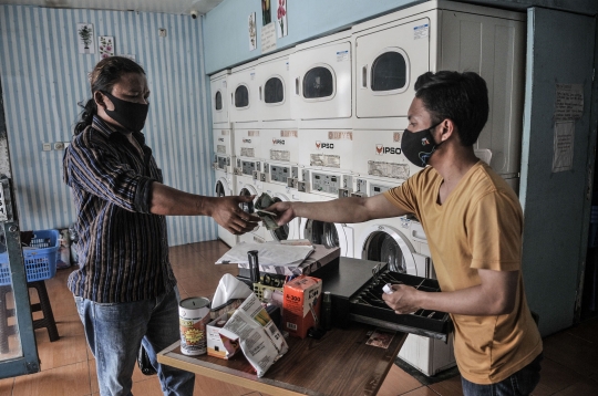Jasa Laundry Self Service Dilanda Sepi akibat Pandemi