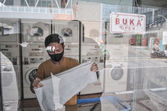 Jasa Laundry Self Service Dilanda Sepi akibat Pandemi