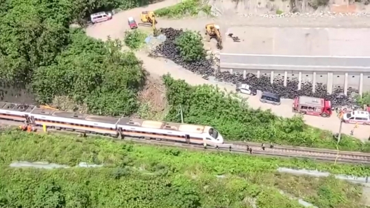 Kereta Tergelincir di Dalam Terowongan Taiwan, 36 Tewas
