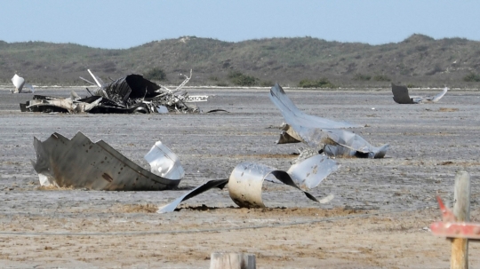 Puing-Puing Roket SpaceX yang Meledak