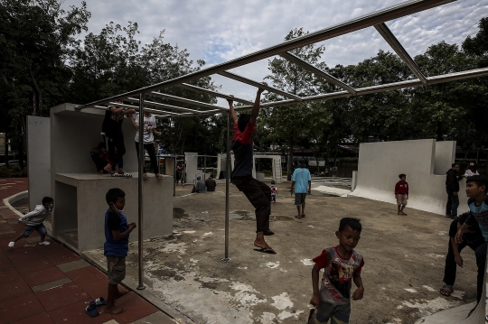 Mengisi Akhir Pekan di Taman Puring
