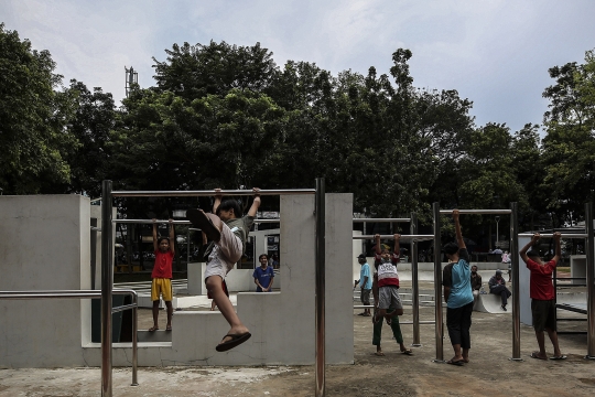 Mengisi Akhir Pekan di Taman Puring