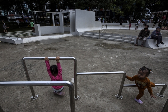 Mengisi Akhir Pekan di Taman Puring