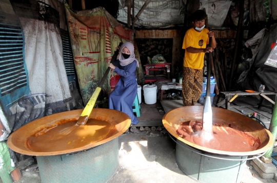 Suasana Setu Babakan Saat Dibuka untuk Umum