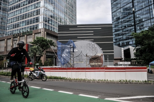 Pembangunan Tugu Sepeda di Ibu Kota
