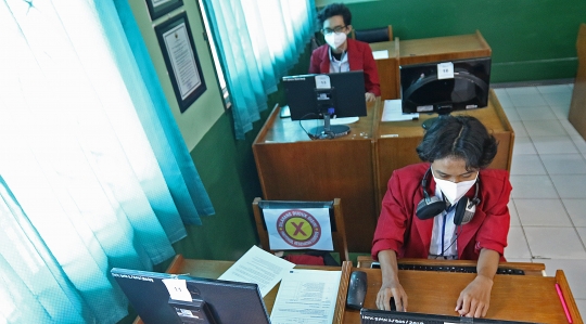 Siswa SMK Jalani Uji Sertifikasi Kompetensi di Tengah Pandemi