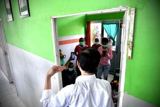 Presiden Jokowi Tinjau Lokasi Banjir Bandang di Lembata