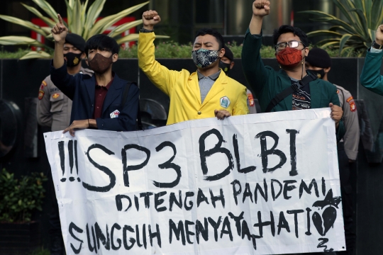 Geruduk KPK, Mahasiswa Tolak Penerbitan SP3 Kasus BLBI