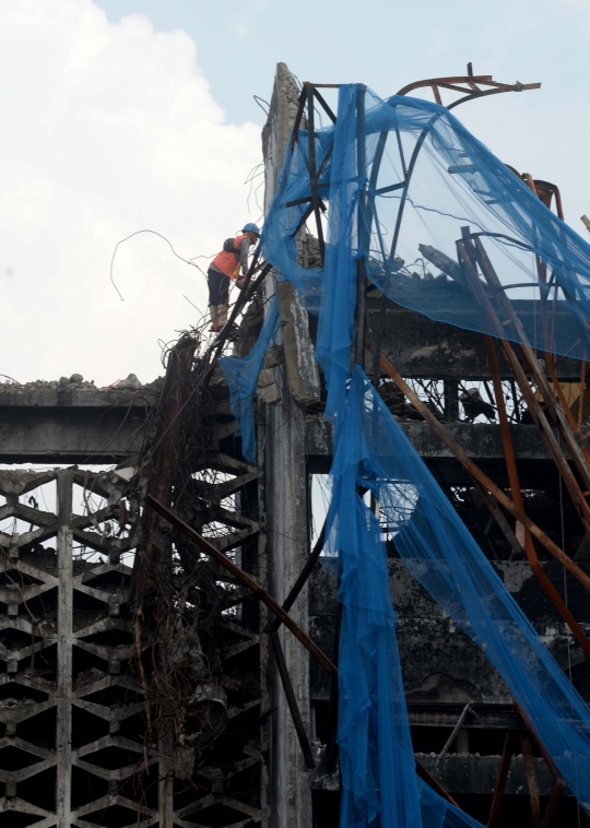 Gedung Kejaksaan Agung Mulai Dibongkar