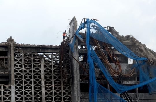 Gedung Kejaksaan Agung Mulai Dibongkar