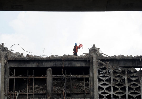 Gedung Kejaksaan Agung Mulai Dibongkar