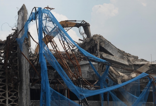 Gedung Kejaksaan Agung Mulai Dibongkar