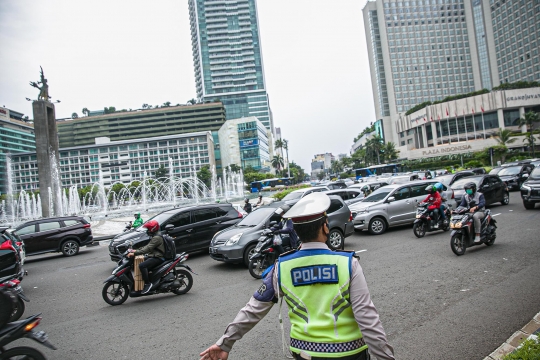 Kemacetan Ibu Kota Menjelang Waktu Berbuka Puasa