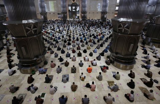 Ramadan, Salat Jumat di Masjid Istiqlal Dibatasi