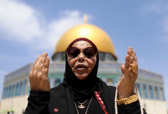 Kerinduan Muslim Palestina Laksanakan Salat Jumat Ramadan di Masjid Al-Aqsa