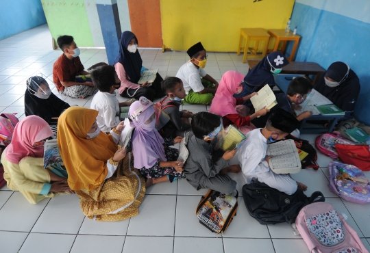 Antusiasme Anak-Anak Menghafal Alquran Kala Ramadan