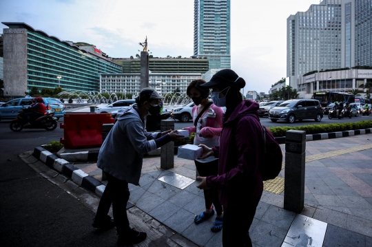 Pewarta Foto Indonesia Jakarta Berbagi Takjil