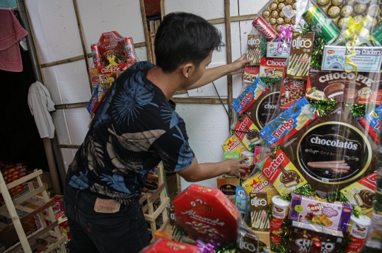 Jelang Lebaran, Penjual Parcel Musiman Mulai Menjamur