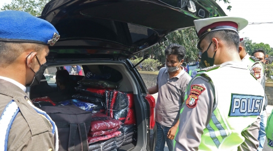 Sosialisasi Larangan Mudik Jelang Lebaran