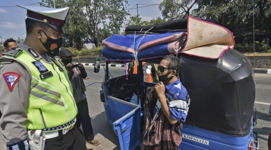 Sosialisasi Larangan Mudik Jelang Lebaran