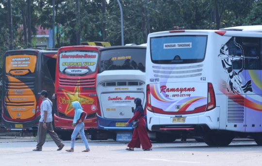 Bus Angkut Pemudik Akan Diberi Stiker Khusus