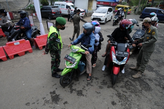 Perbatasan Bogor-Cianjur Dijaga 24 Jam dari Pemudik