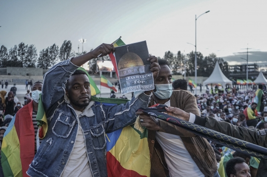 Puluhan Ribu Muslim Ethiopia Buka Puasa Bersama di Penghujung Ramadan