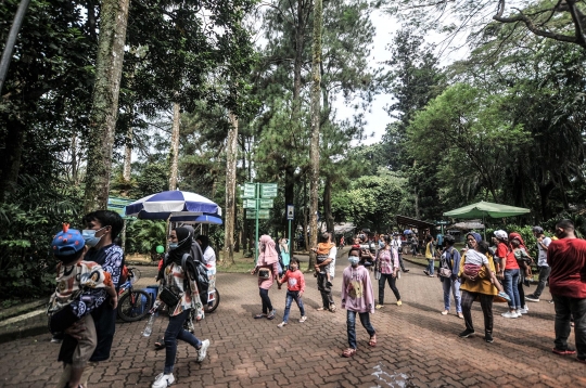 Menikmati Libur Lebaran di Taman Margasatwa Ragunan