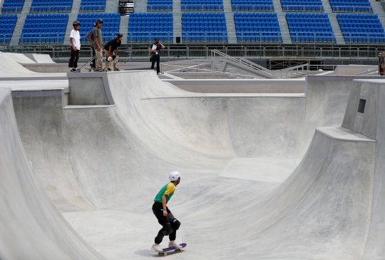 Menjajal Arena Skateboard untuk Olimpiade Tokyo 2020