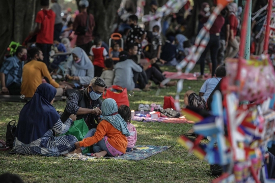 TMII Diserbu Pengunjung pada Hari Ketiga Lebaran