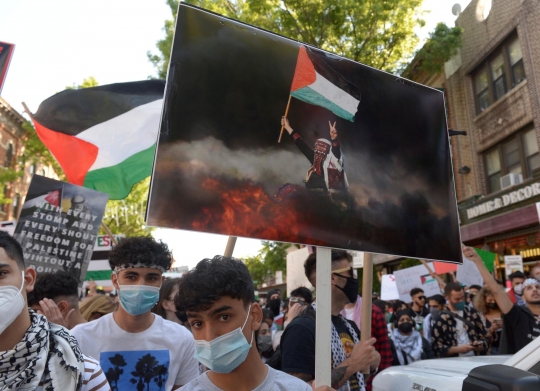 Demonstran di Sejumlah Negara Protes Penyerangan Israel ke Jalur Gaza